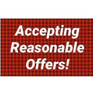 ACCEPTING REASONABLE OFFERS